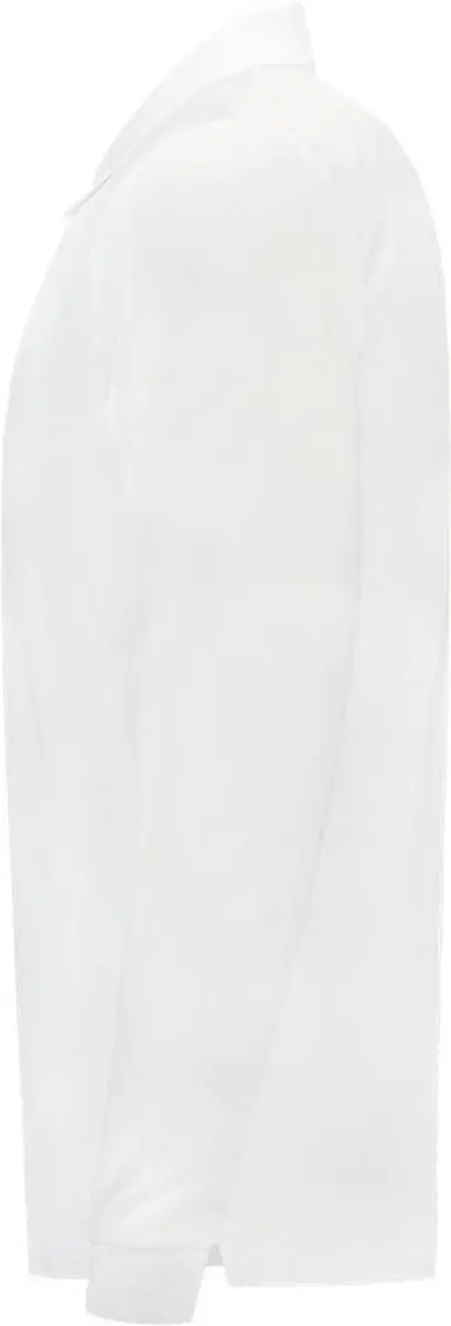 Tricorp Poloshirt Lange Mouw Wit - S