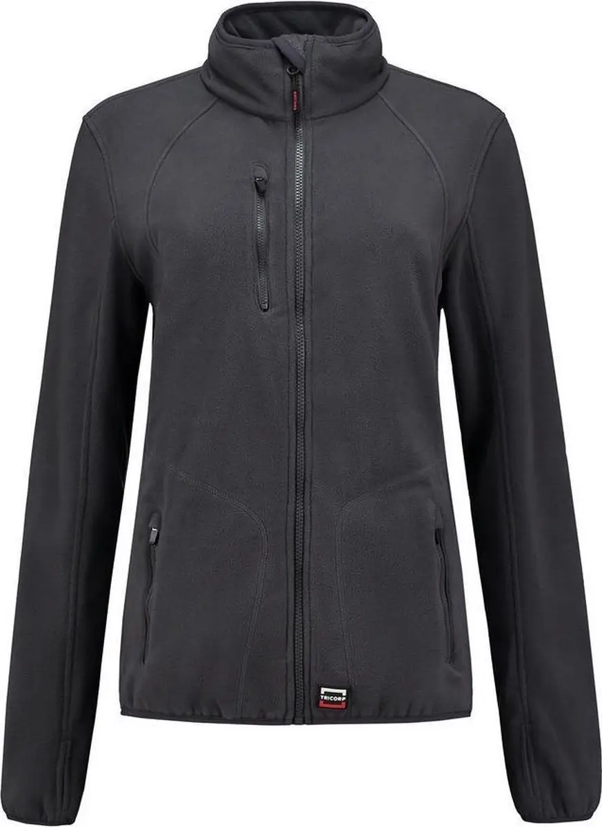 Tricorp 301011 Sweatvest Fleece Dames - Donkergrijs S