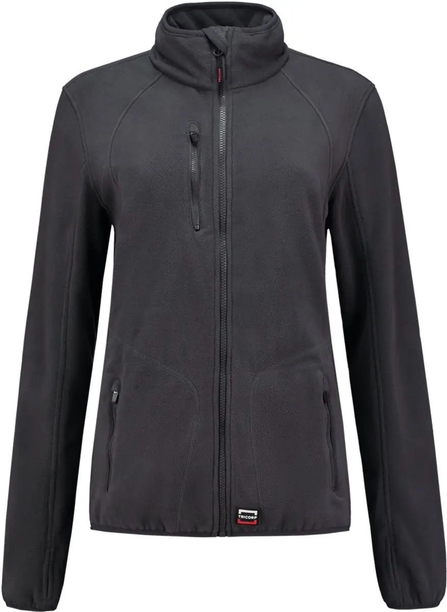Tricorp 301011 Sweatvest Fleece Dames - Donkergrijs S