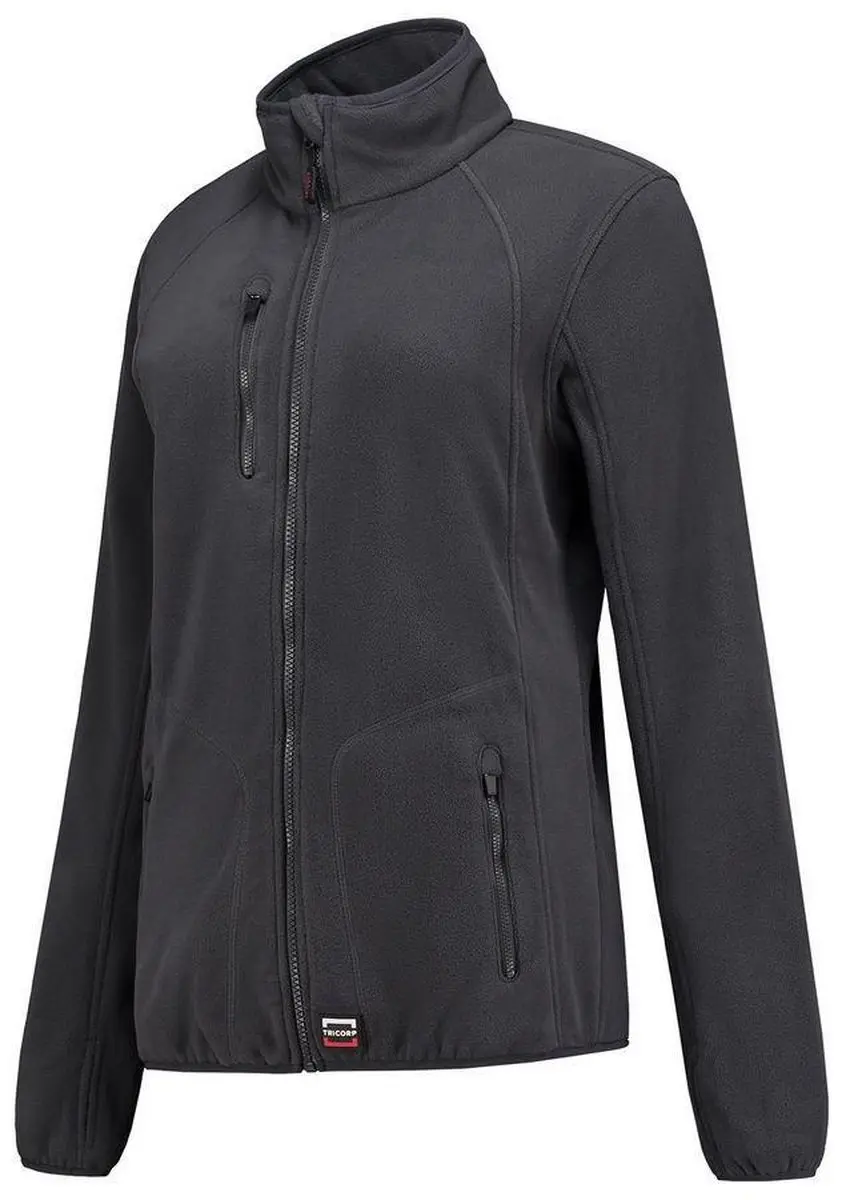 Tricorp 301011 Sweatvest Fleece Dames - Donkergrijs S