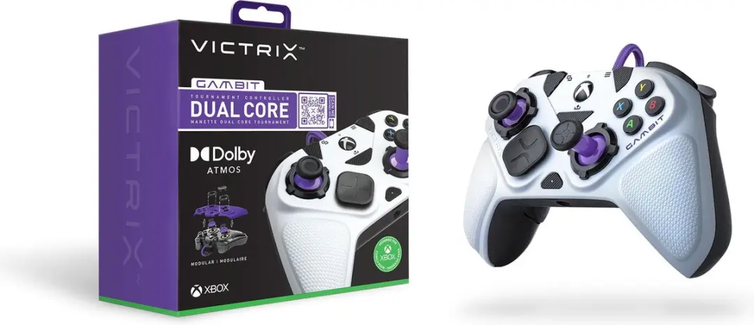 PDP Victrix Gambit Tournament Xbox Controller Wit - 049-006-EU - afbeelding 6 van 6