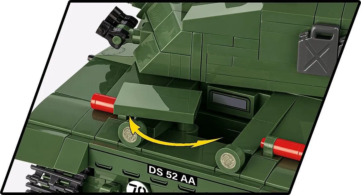 Cobi Challenger II Tank COBI-2627 - 954 Onderdelen - Meerkleurig - afbeelding 6 van 6