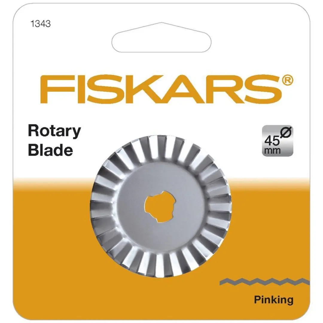 Fiskars Reservemesje Rolmes Gekarteld Ø45mm - Zilver