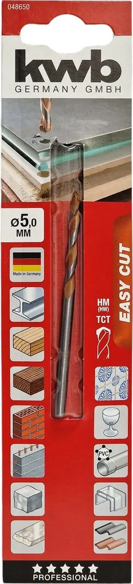 KWB Allesboor Easy Cut 5,0mm