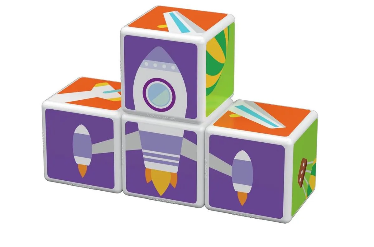 Geomag MagiCube Transport - 7-delig Multicolor
