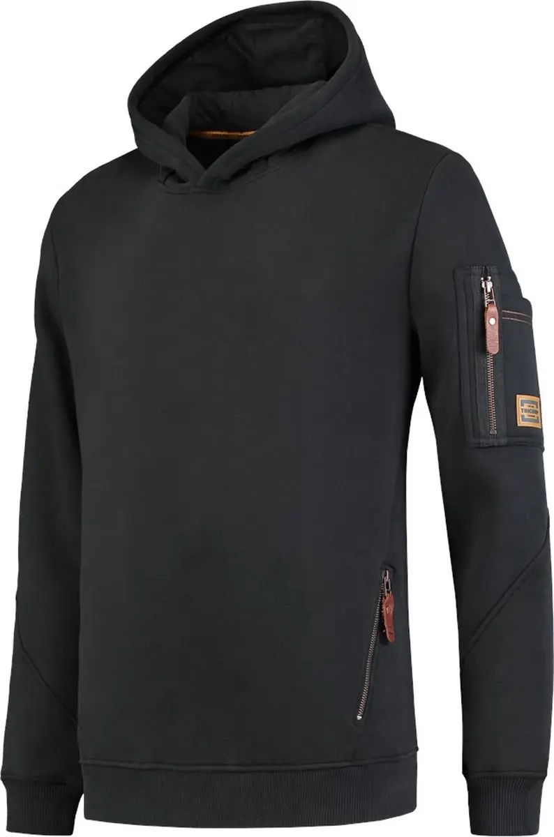 Tricorp Sweater Premium Capuchon 304001 - XXL Zwart - afbeelding 6 van 6