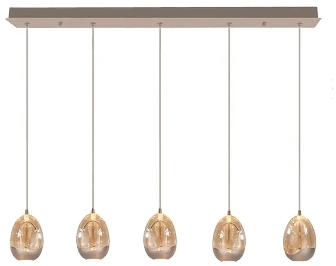 Highlight Hanglamp Egg 5 Lichts 108cm