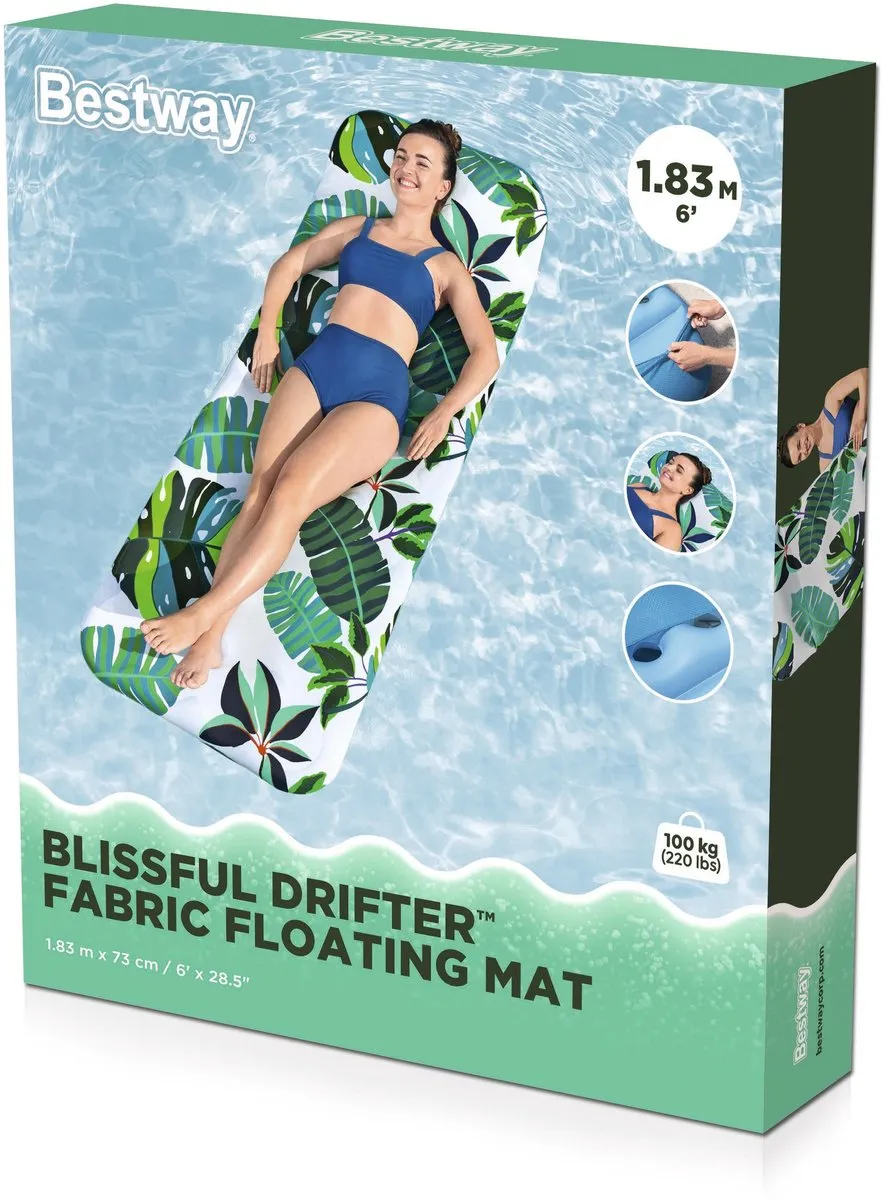 Bestway Blissful Drifter Opblaasbaar Luchtmatras 171x65cm - Meerkleurig - afbeelding 6 van 6