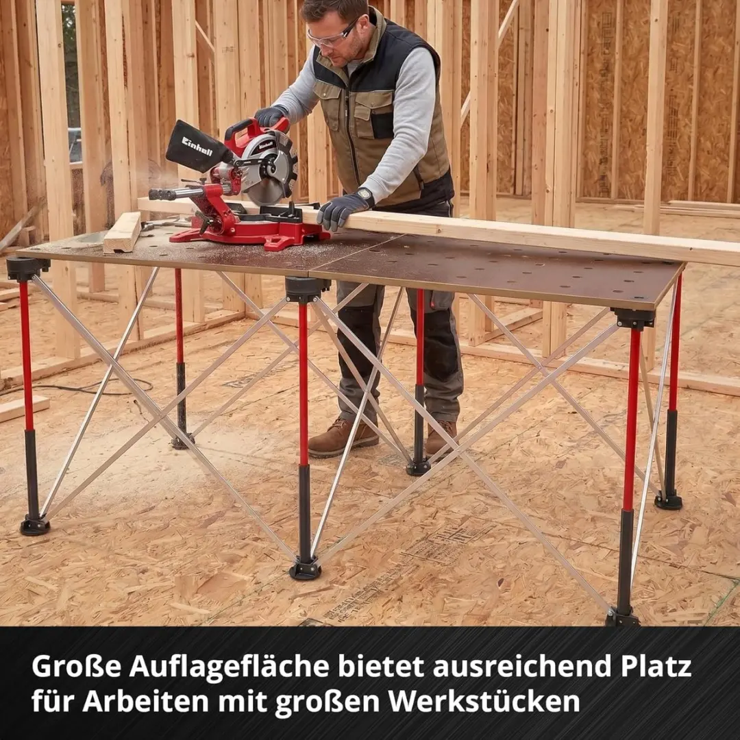 Einhell Opklapbaar Werkstatief 1270x665mm - 1100kg