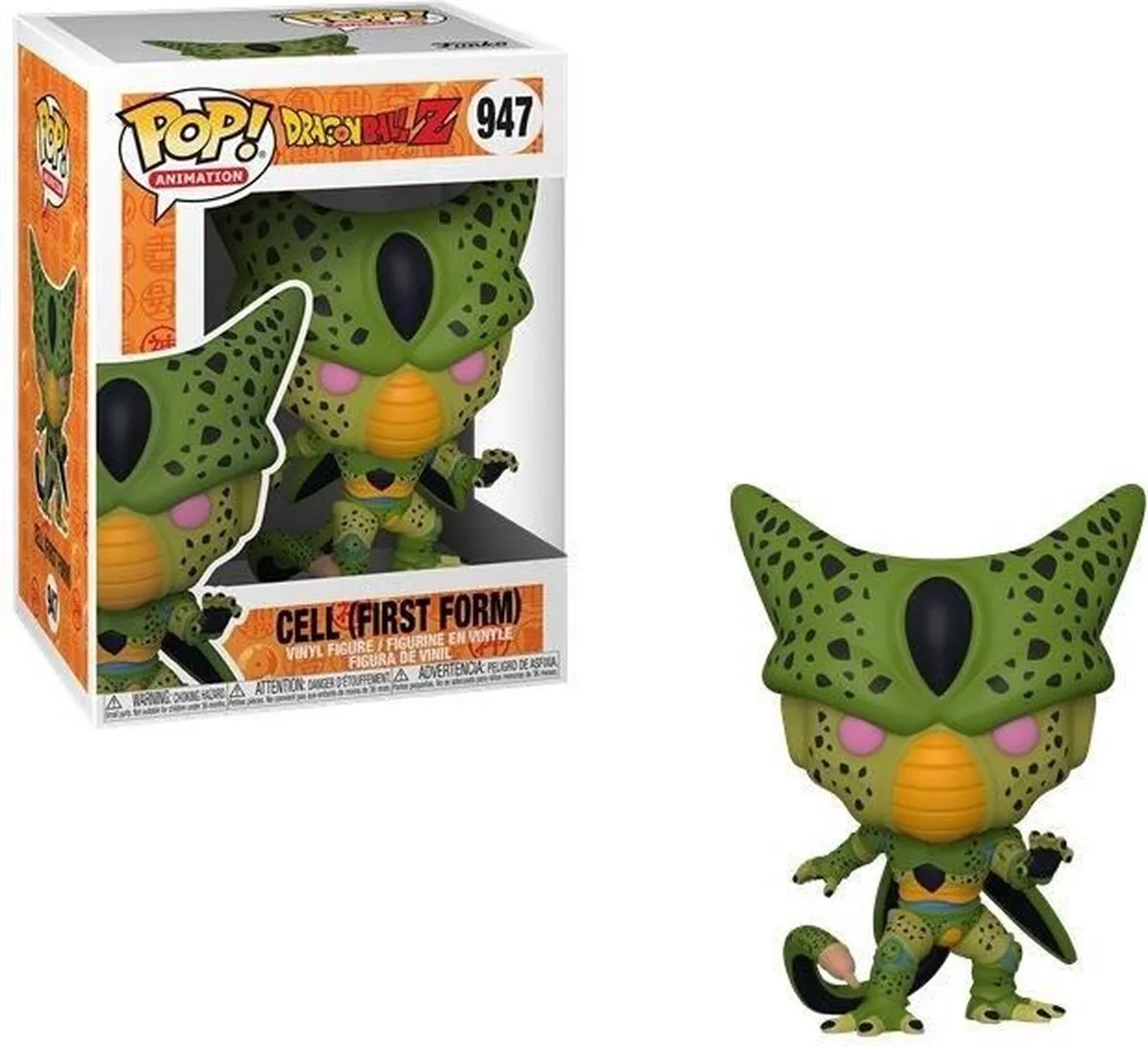 Funko Dragon Ball Z POP! Cell First Form 9cm - Bonte kleuren