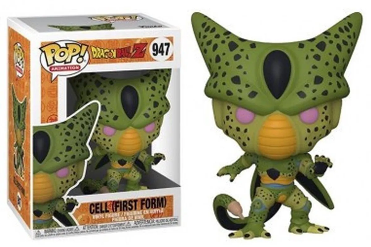 Funko Dragon Ball Z POP! Cell First Form 9cm - Bonte kleuren