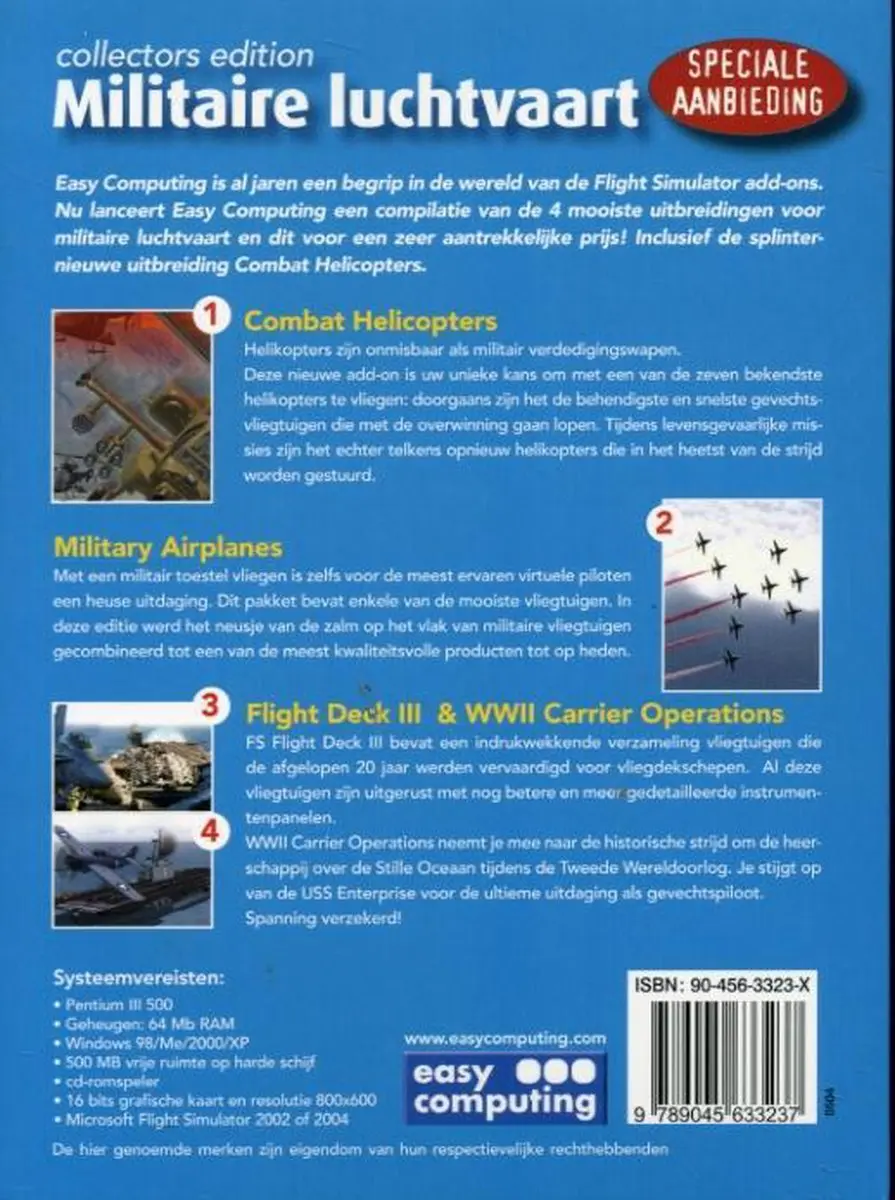 Microsoft Collectors Edition Militaire Luchtvaart