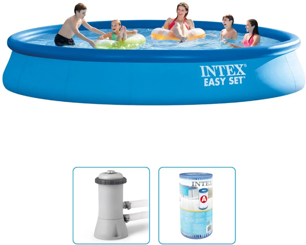 Intex Easy Set Opblaaszwembad 457cm