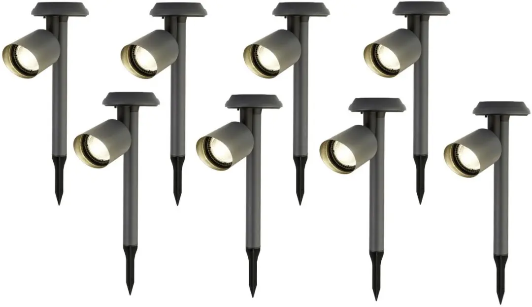 Lumineo Solar Prikspotjes 8 Stuks