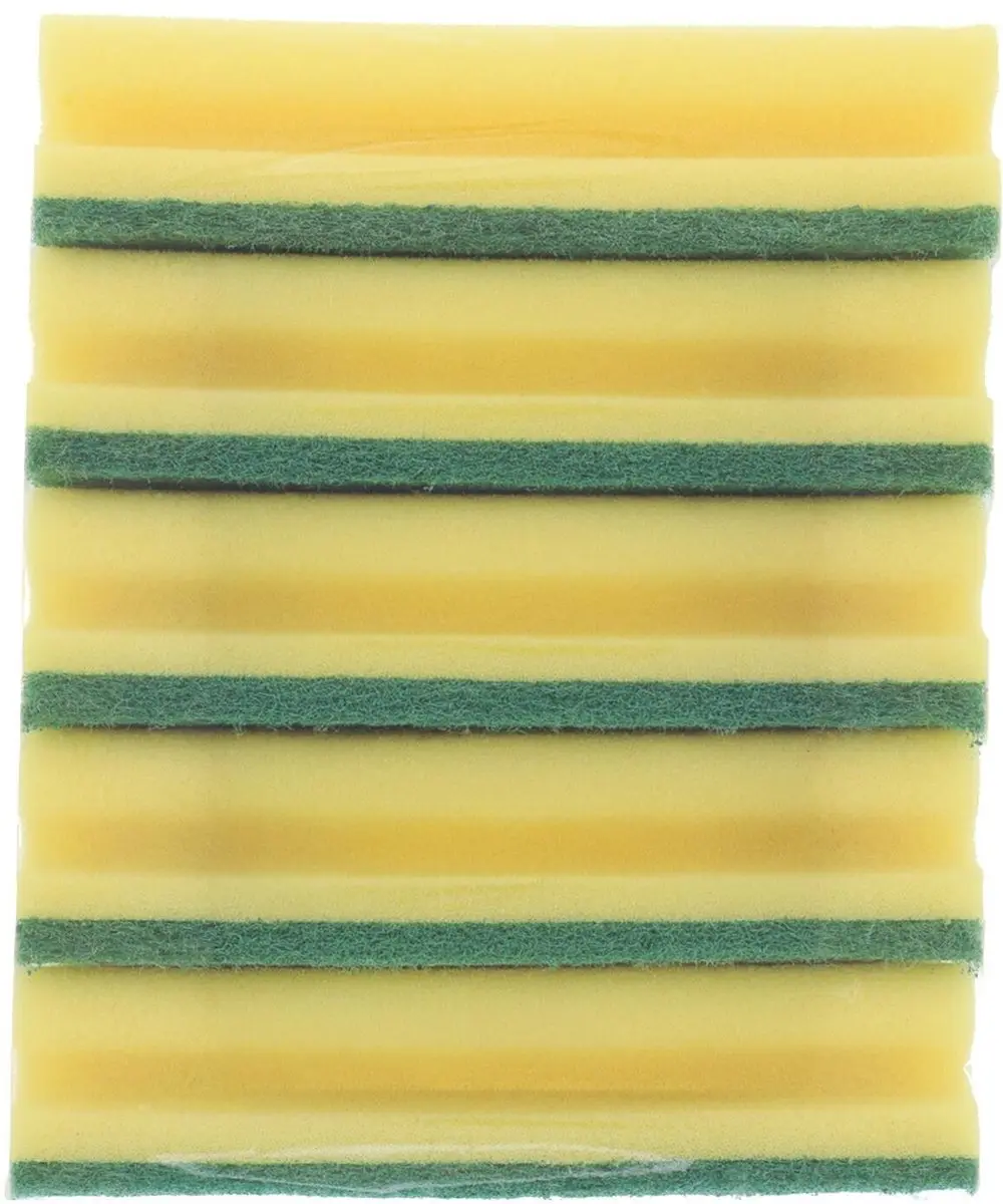 Sorbo Schuurspons 15 Stuks - 15x15cm - Groen