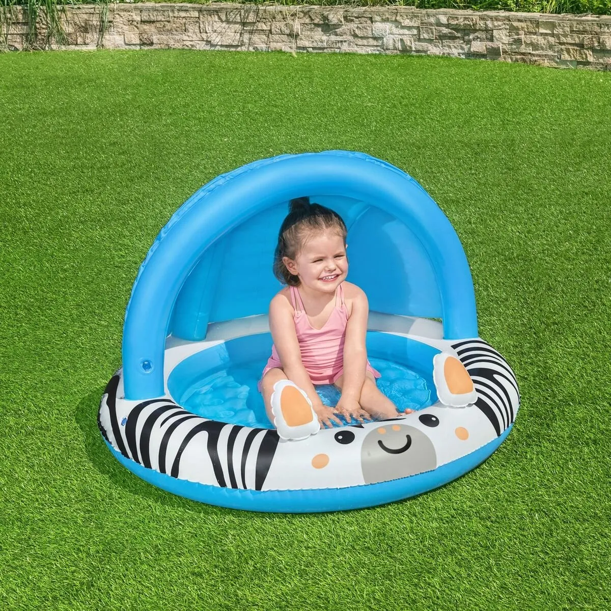 Bestway Zebra Opblaasbaar Kinderzwembad 97x66cm