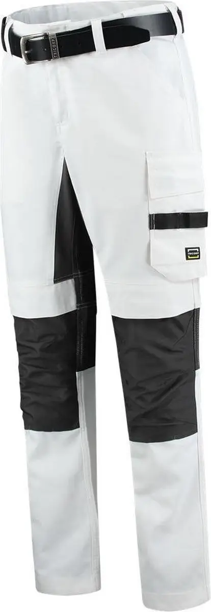 Tricorp Schildersbroek Twill 502016 - Maat 50 - Wit/Grijs