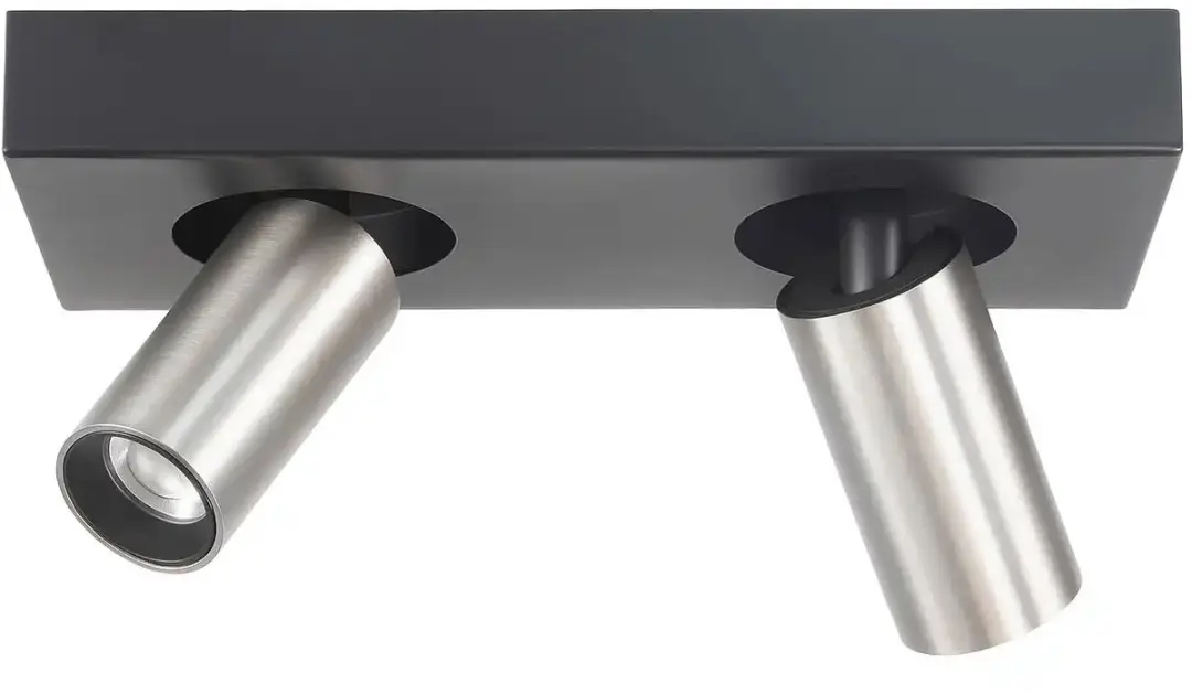 Highlight Spot Eliano 2 Lichtsarmatuur 24cm - Zwart