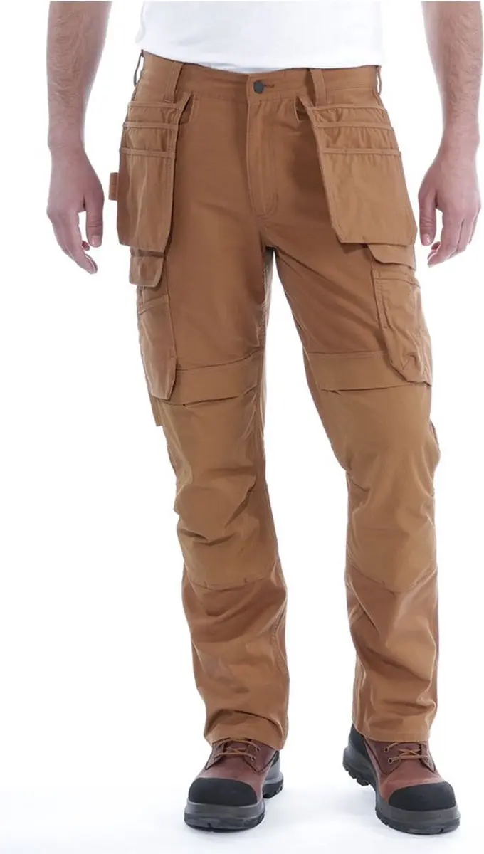 Carhartt Steel Multi Pocket Tech Relaxed Fit Broek - 40/32 Bruin