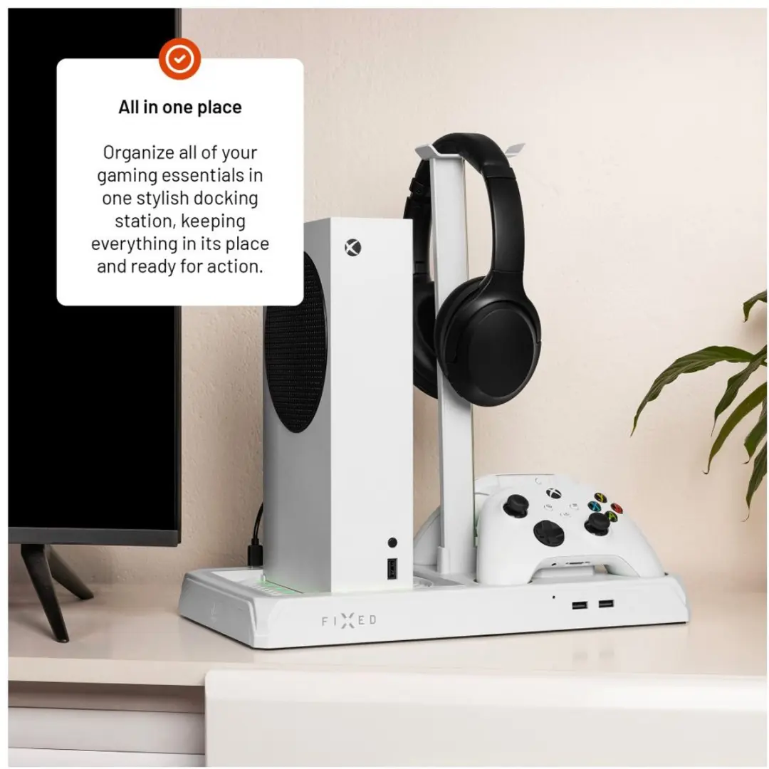 Fixed FIXXB-MCS-WH Multifunctioneel Station Xbox Series X/S - Wit