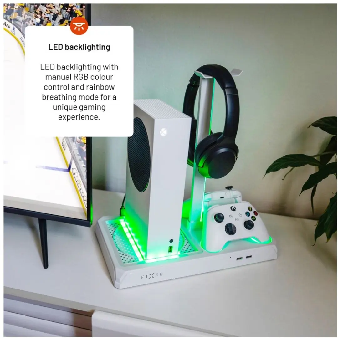 Fixed FIXXB-MCS-WH Multifunctioneel Station Xbox Series X/S - Wit - afbeelding 6 van 6