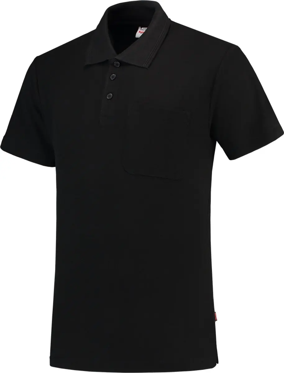Tricorp Poloshirt - Borstzak - Maat L - Zwart