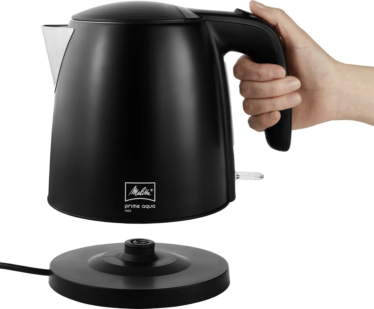 Melitta Prime Aqua Waterkoker 2200W 1000ml - Zwart
