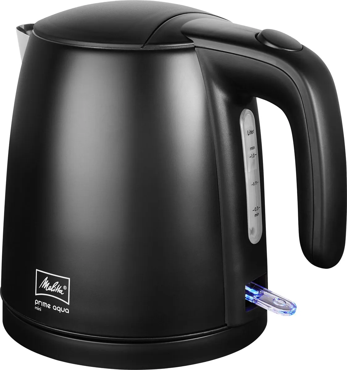 Melitta Prime Aqua Waterkoker 2200W 1000ml - Zwart