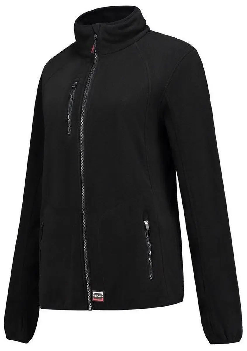 Tricorp 301011 Sweatvest Fleece Dames - Zwart - L