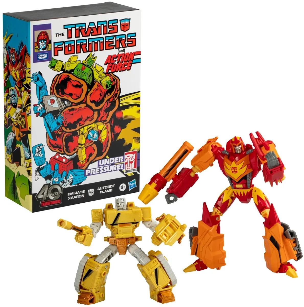 Hasbro Transformers Comic Edition G0643 Autobot Flame & Emirate Xaaron