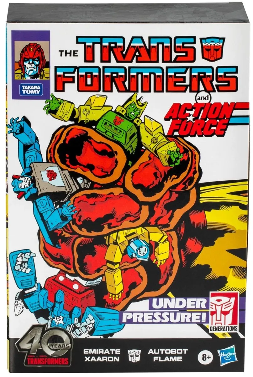 Hasbro Transformers Comic Edition G0643 Autobot Flame & Emirate Xaaron - Multi