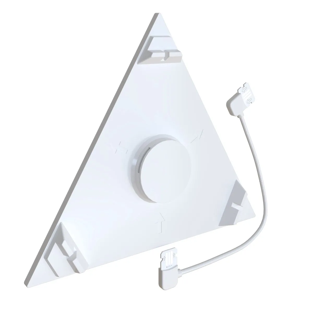 Calex Smart Triangle LED Wandlamp RGBIC - 9 Panelen - Wifi App Bediening