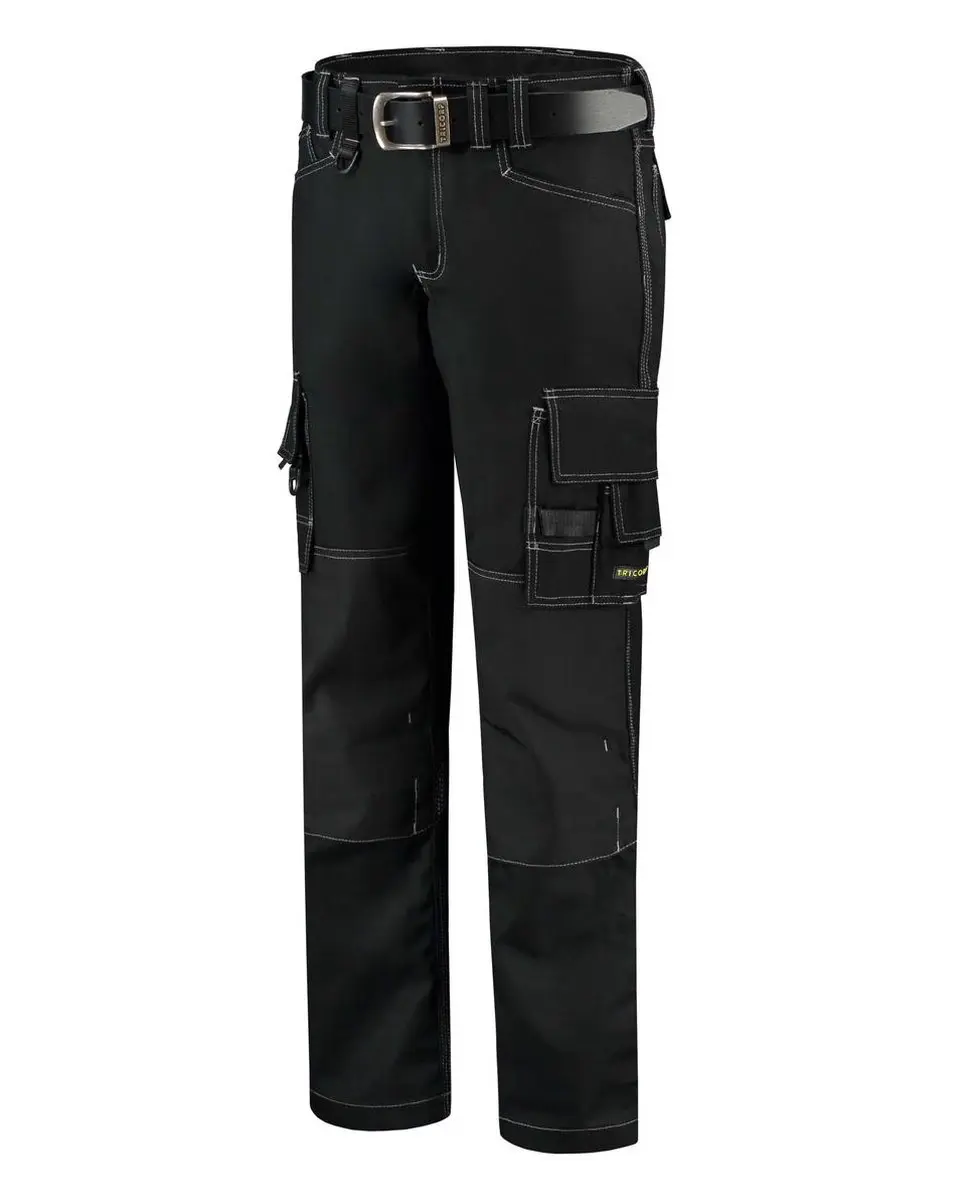 Tricorp Werkbroek Canvas Cordura 502009 - Maat 48 - Grijs/Zwart