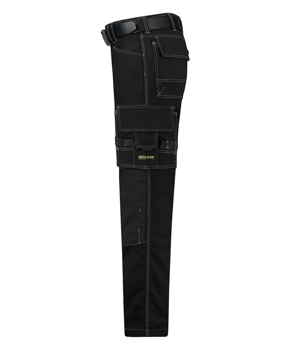 Tricorp Werkbroek Canvas Cordura 502009 - Maat 48 - Grijs/Zwart - afbeelding 6 van 6