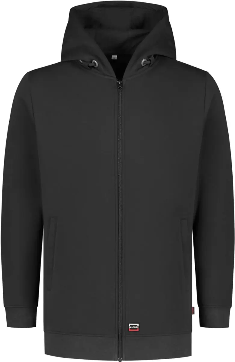 Tricorp 301014 Sweatvest Capuchon - Donkergrijs S