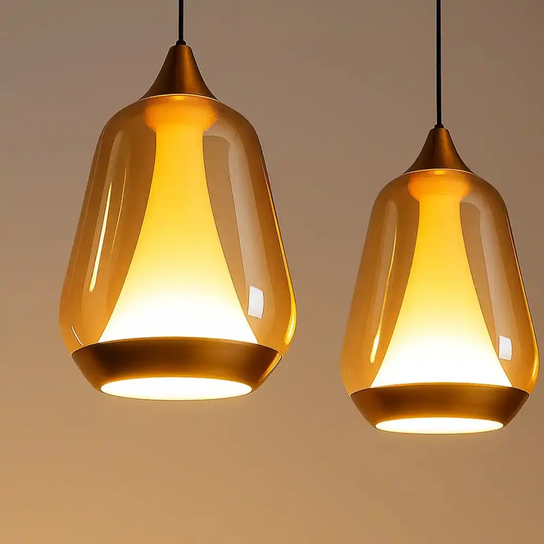 Highlight Tromba 3 Hanglamp - 5x35W Amber Zwart