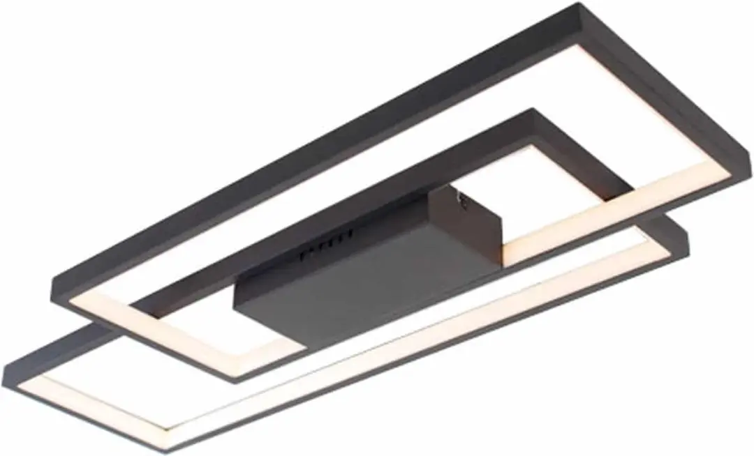 Highlight Stretto Plafondlamp - 29cm - Zwart