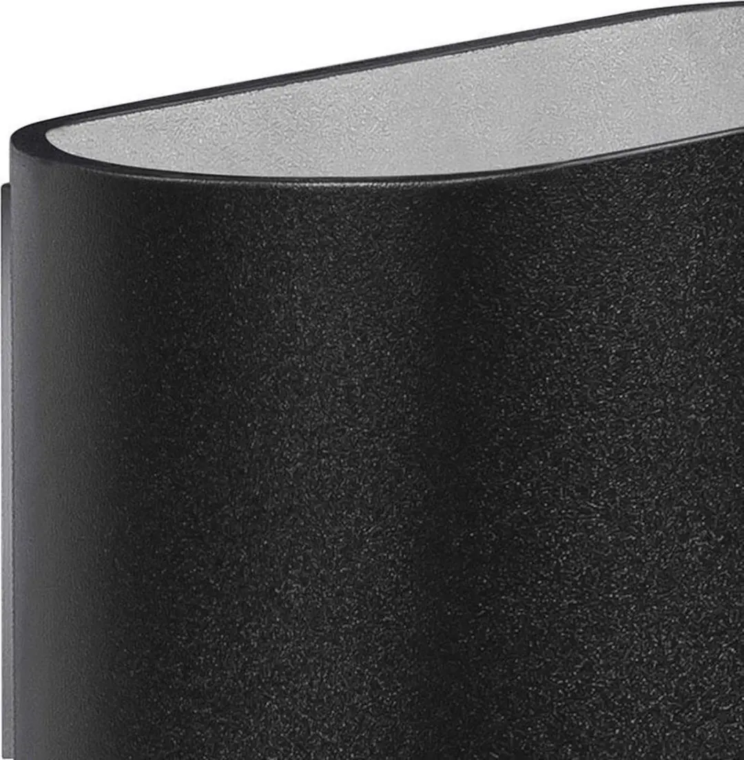 Highlight Wandlamp Oval - Zwart