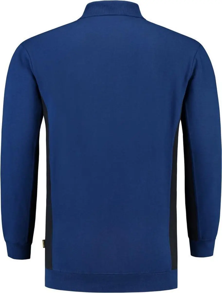 Tricorp 302001 Polosweater - Bicolor Koningsblauw/Marineblauw - L