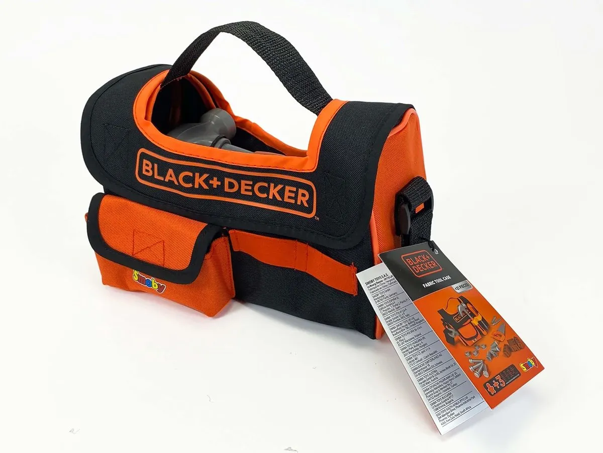 Smoby Black & Dekker Toolbox - Zwart