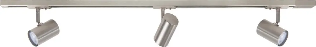 Highlight Trackline Railsysteem 100cm - 3x Warmwitte Spots - Mat Chroom