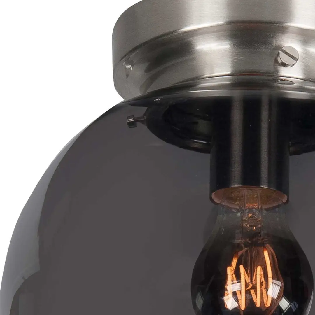 Highlight Globe Plafondlamp 30cm - Smoke