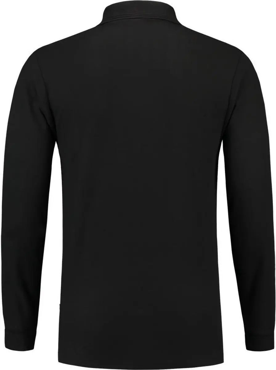 Tricorp Poloshirt Lange Mouw XXL - Zwart