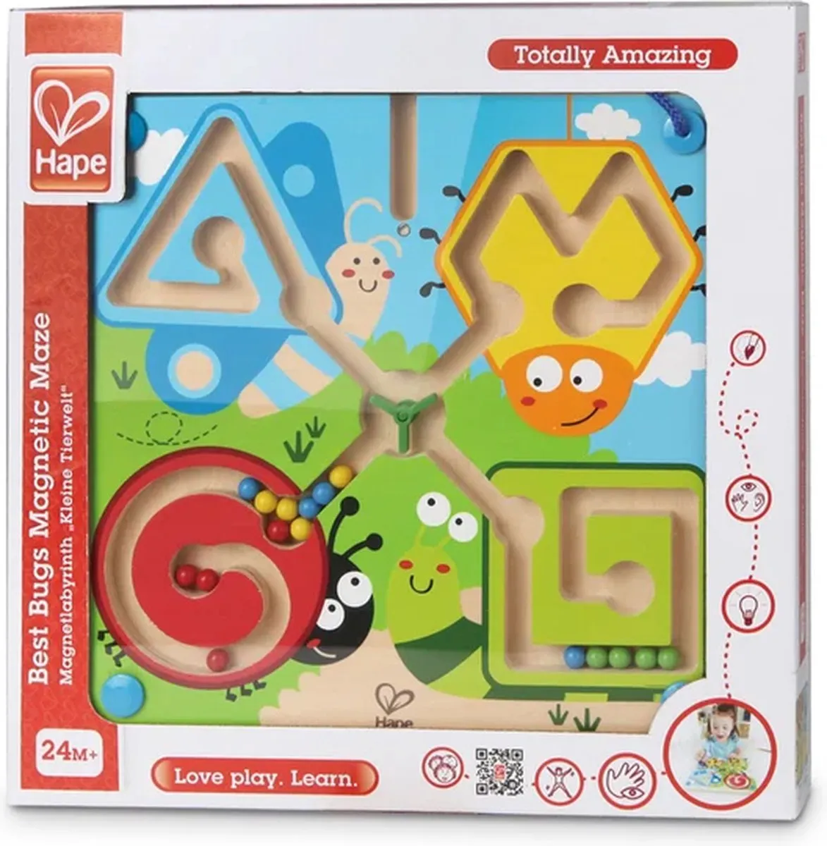 Hape Magnetische Insecten Doolhof 301707 - Veelkleurig