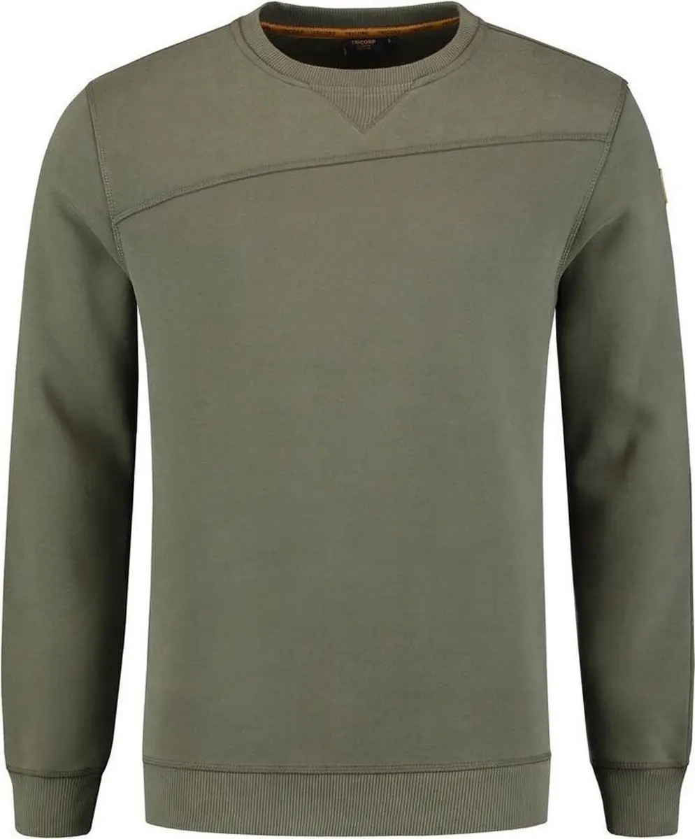 Tricorp Sweater Premium 304005 - Maat XS - Army