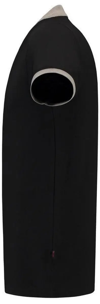 Tricorp Polo Bi-Color PBF210 - Maat L - Zwart/Grijs