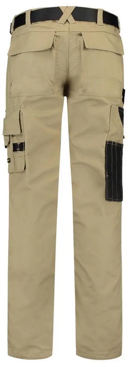 Tricorp Werkbroek 502009 Cordura Canvas - Maat 53 - Khaki/Zwart