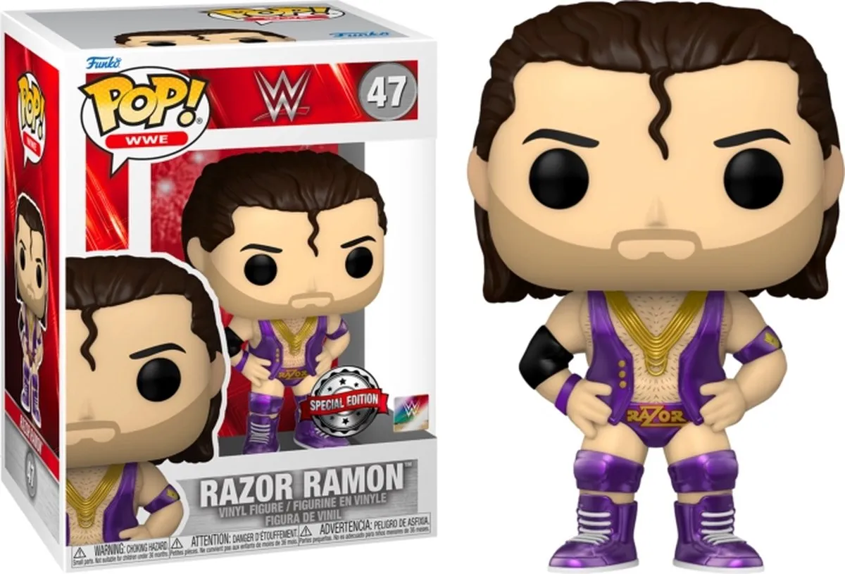 Funko POP! Sports Razor Ramon Metallic WWE Exclusief