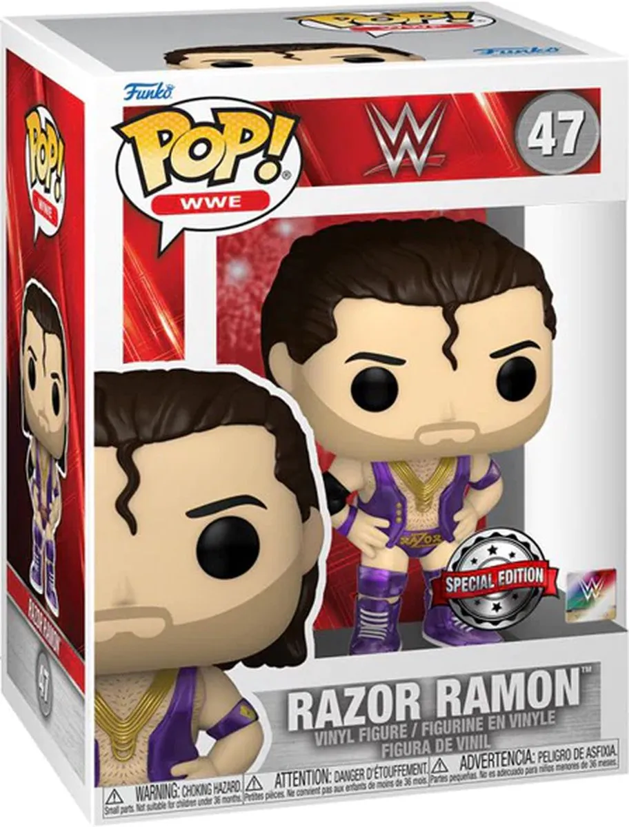 Funko POP! Sports Razor Ramon Metallic WWE Exclusief