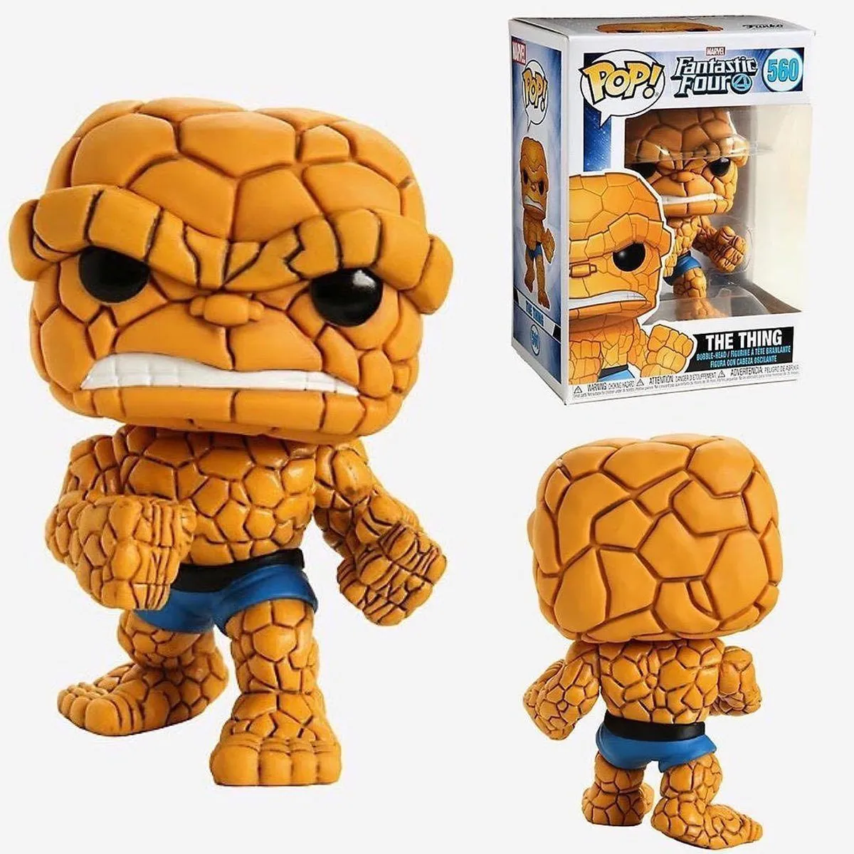 Funko Pop! Marvel Fantastic Four The Thing 44988 - Multicolor